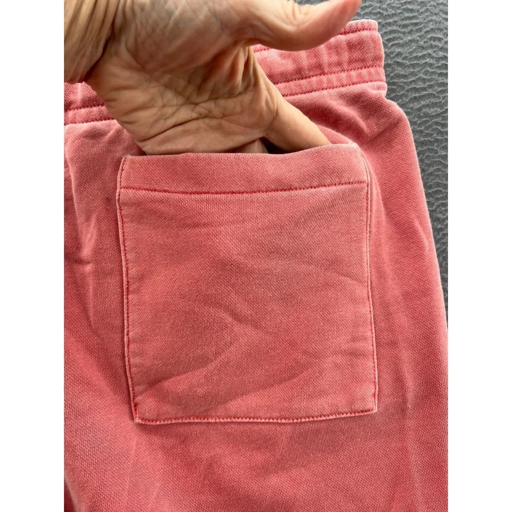Nike Mens Club Fleece Shorts Mens XL Faded Red Coral Graphic Logo Drawstring